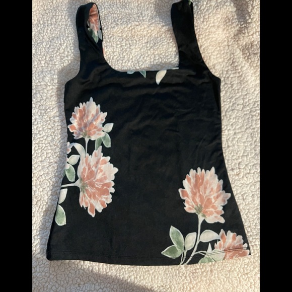 Tank top floral print - Picture 2 of 4